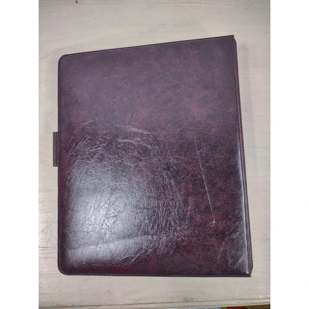 Franklin Covey Vintage 7-Ring Classic Binder Organizer Planner Daytimer w Pages